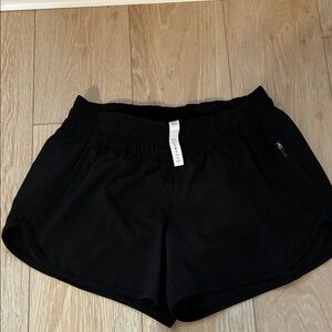 Women's Black Athletic Shorts
